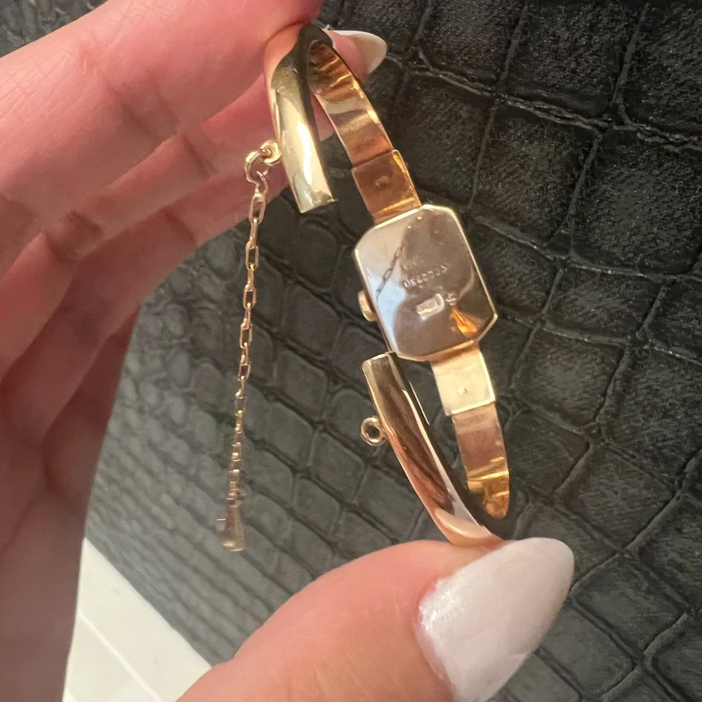 Vintage Rose Gold Women's Bangle Watch - Unbranded